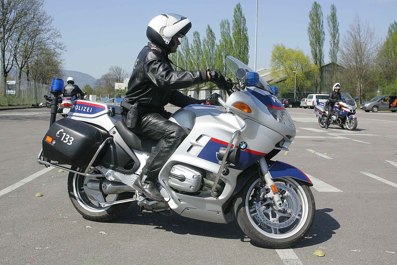 Austrian Police Motorcyclist