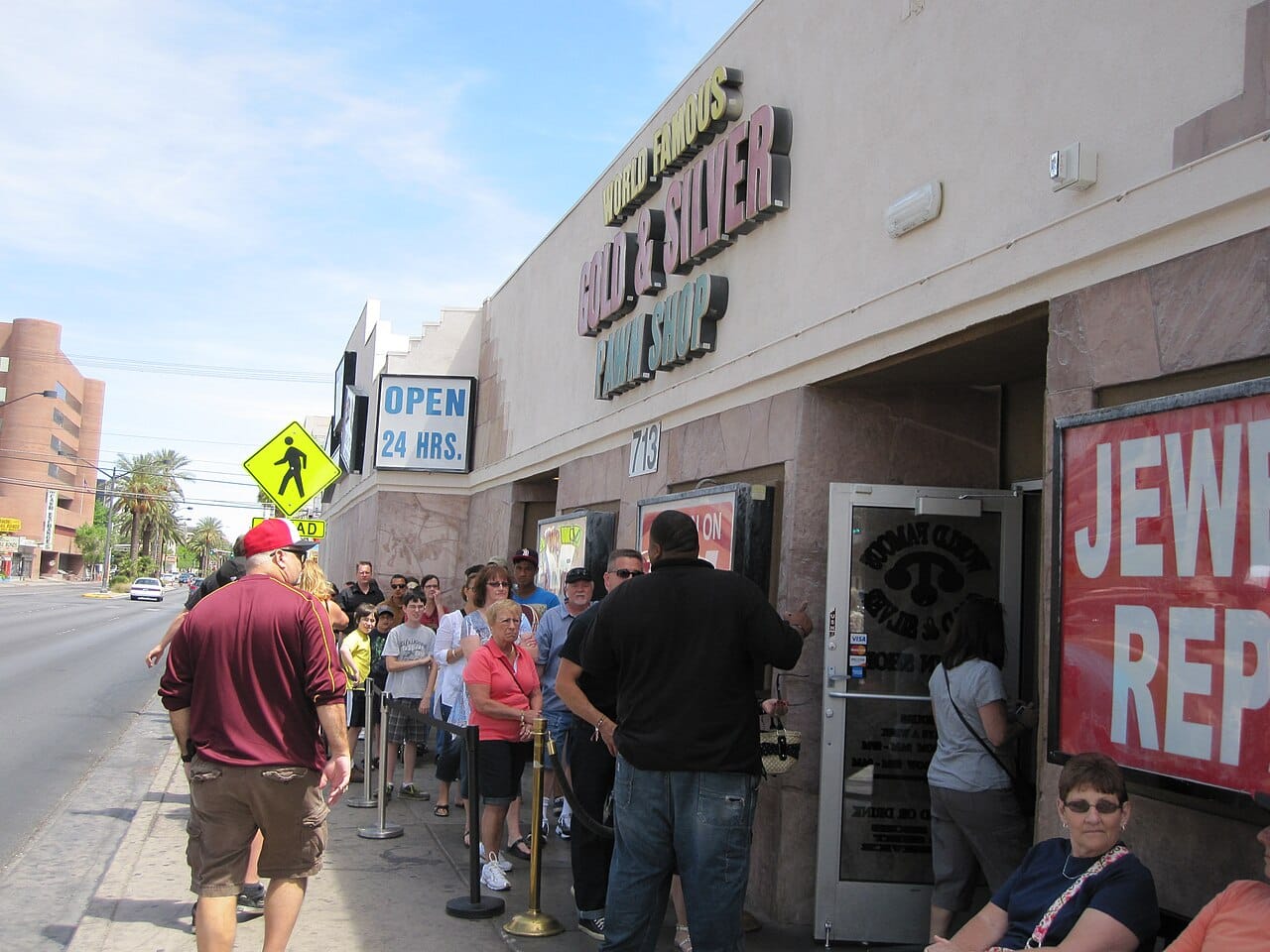 Pawn Stars exterior closeup