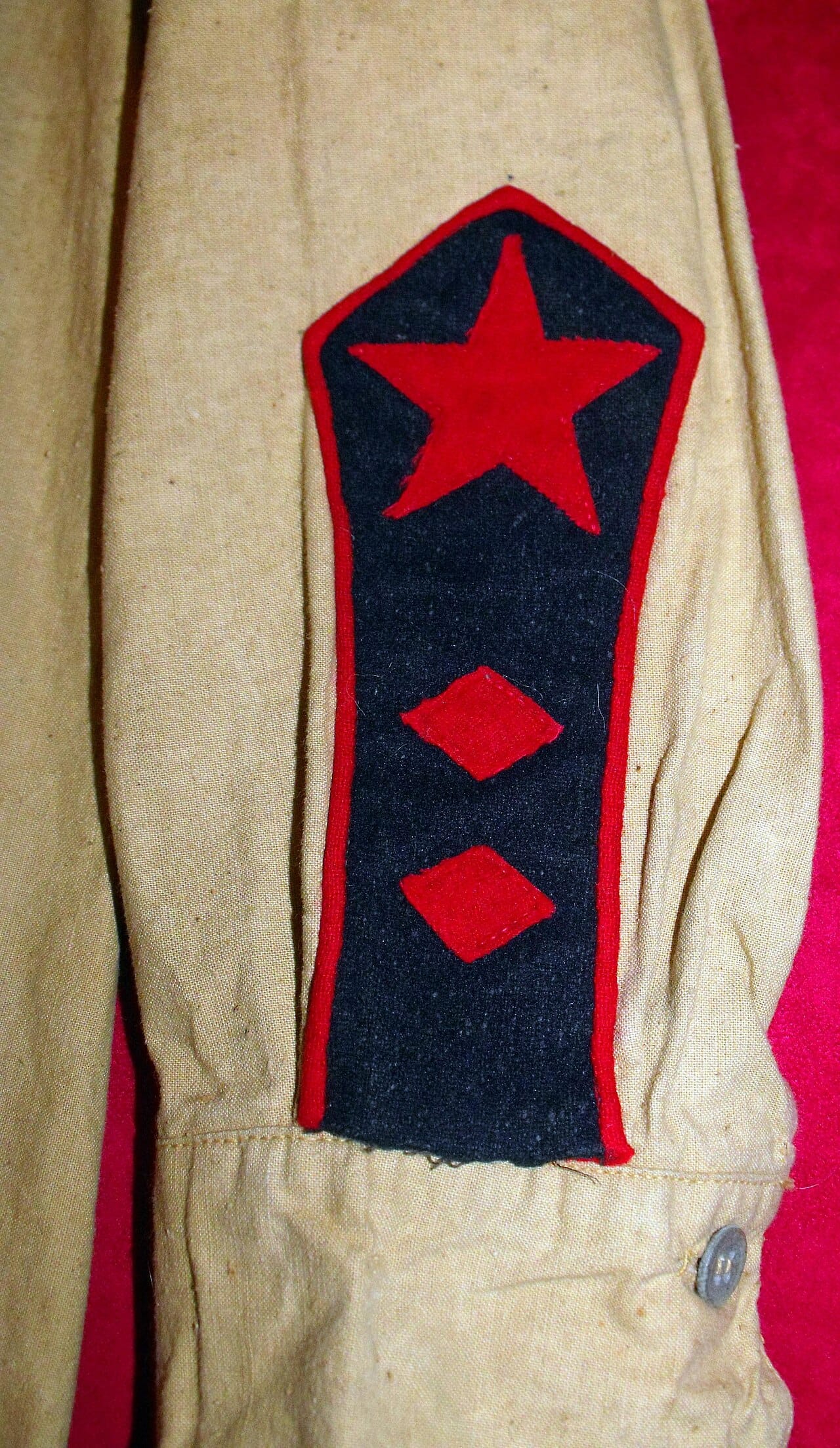 A Red Army branch insignia of 1923 for the medical service.