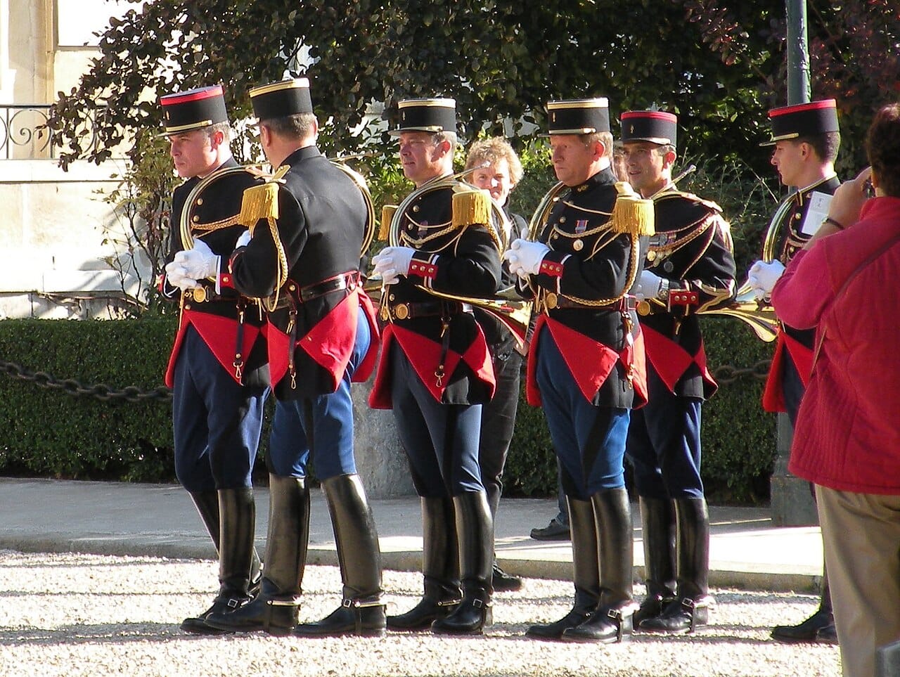 Gendarmes de la garde du Palais Bourbon