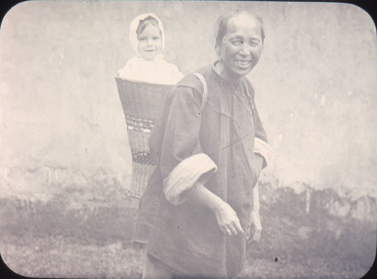 Tracy Logan and his devoted nurse, Changde, Hunan, China, ca.1900-1919 (IMP-YDS-RG008-358-0008-0062)