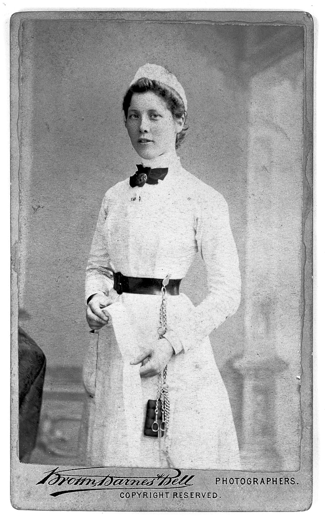 Nursing; photograph of a nurse in uniform Wellcome L0010489