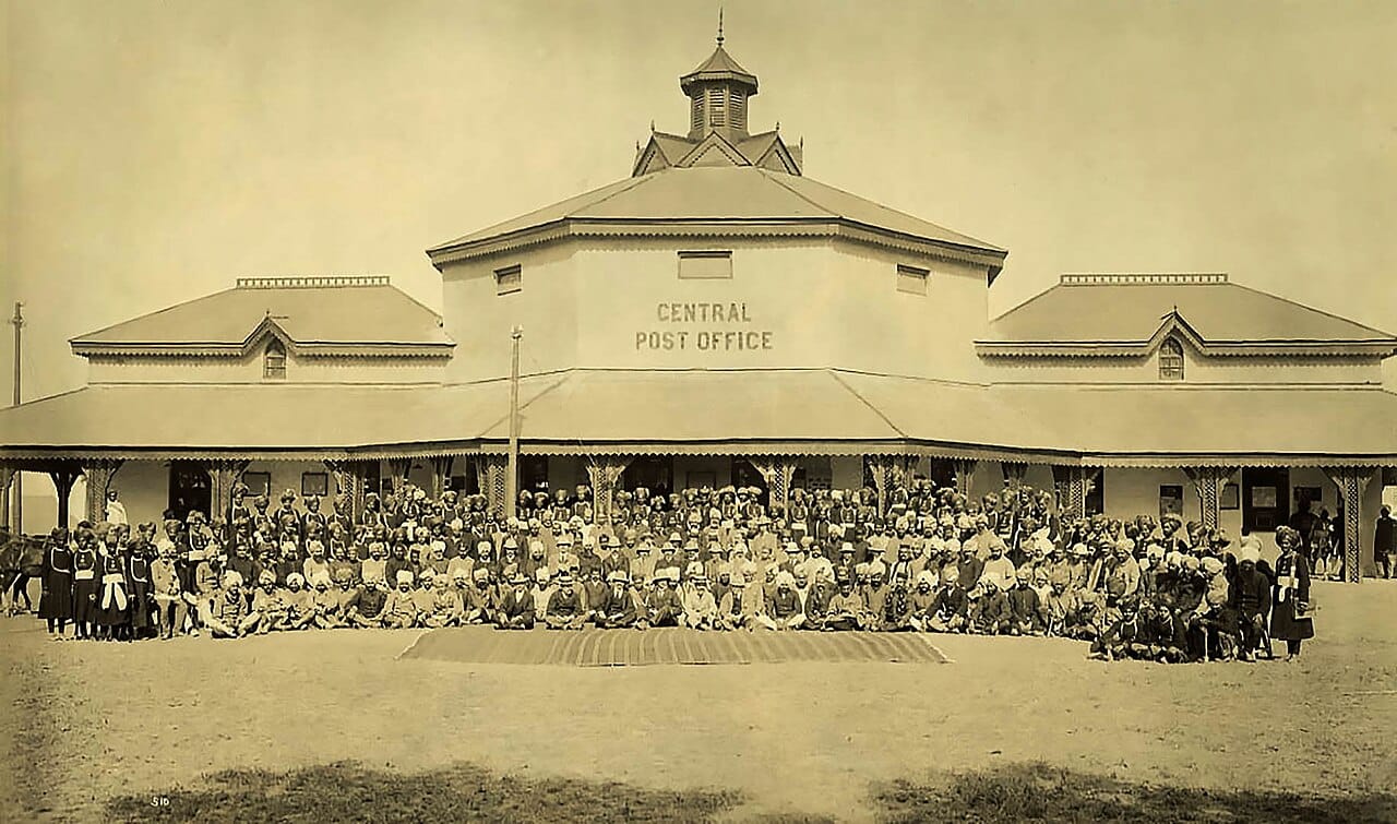 Staff of the Delhi Central Post Office in 1903