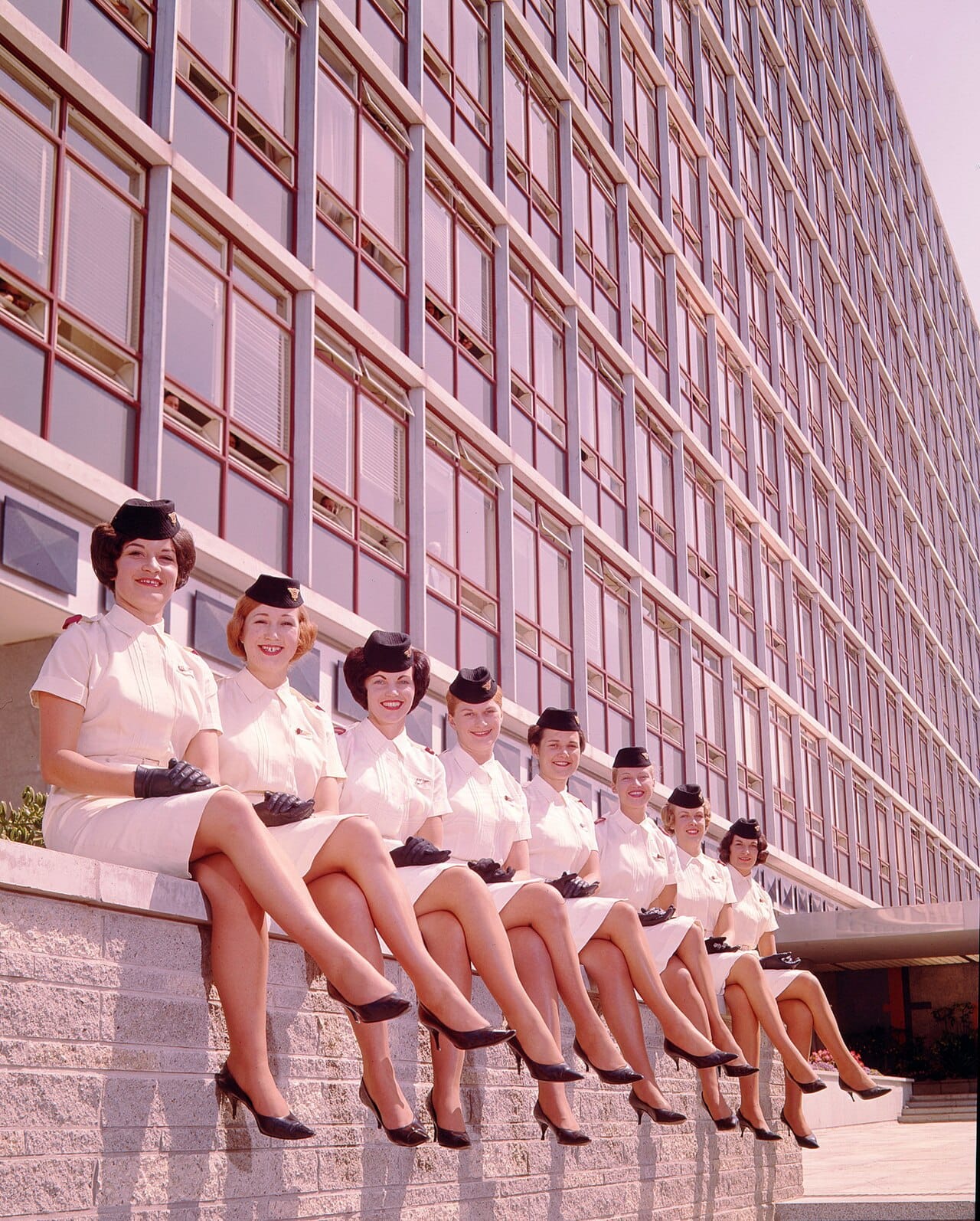 A summer uniform of 1959, lighter in colour and cloth.