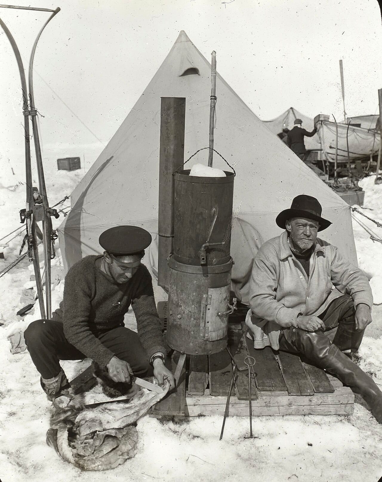 Hurley and Shackleton, Antarctic Ice Flow, 1914-1915 State Library NSW a423023h