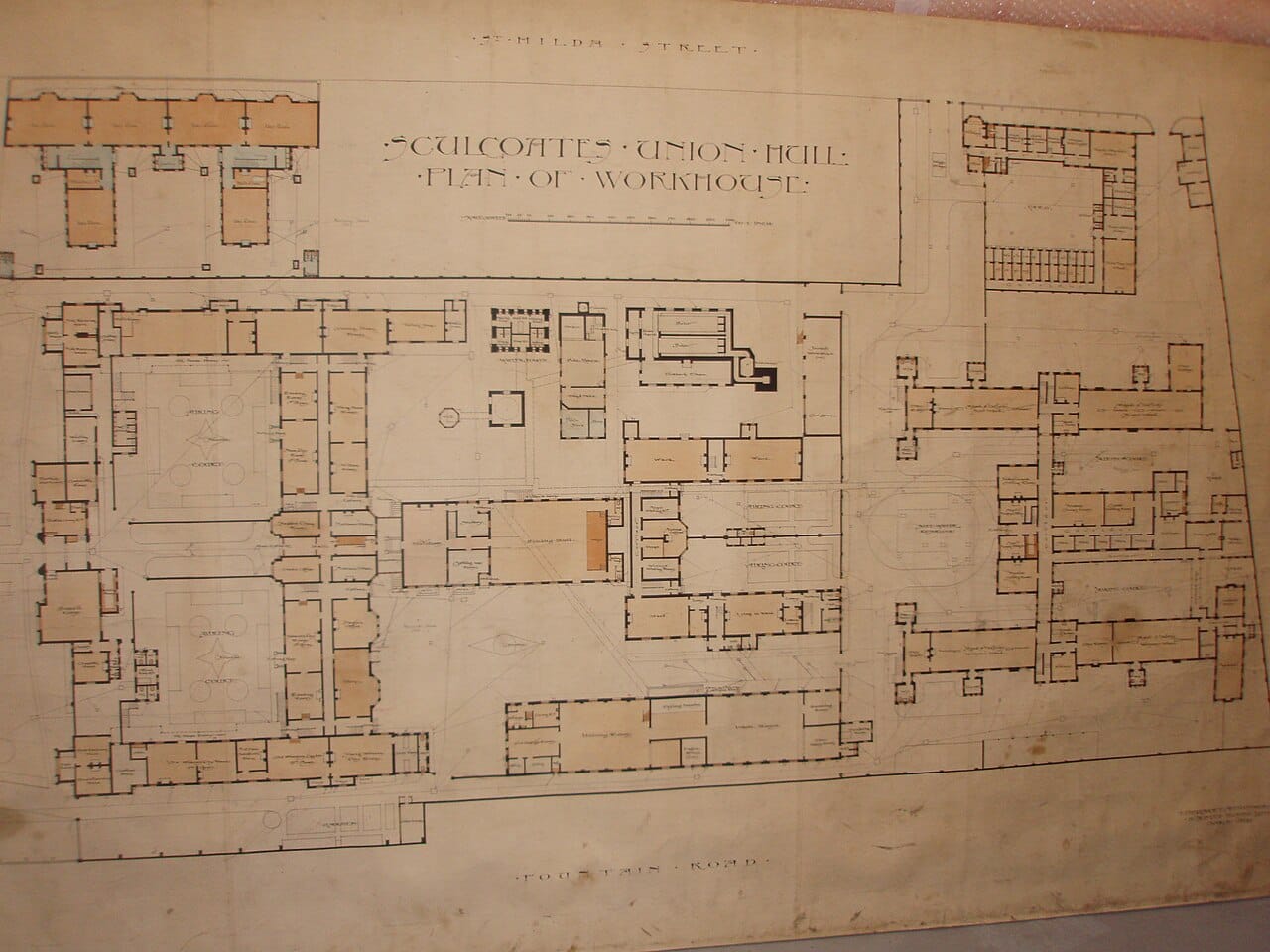 Sculcoates Workhouse plan