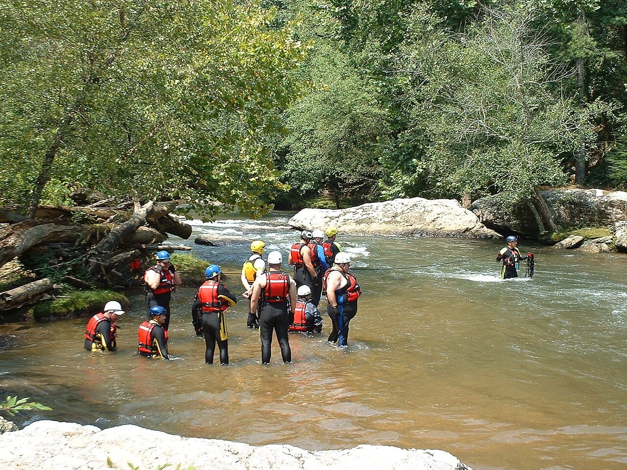 CartecayRiverGA RiverRescueTraining