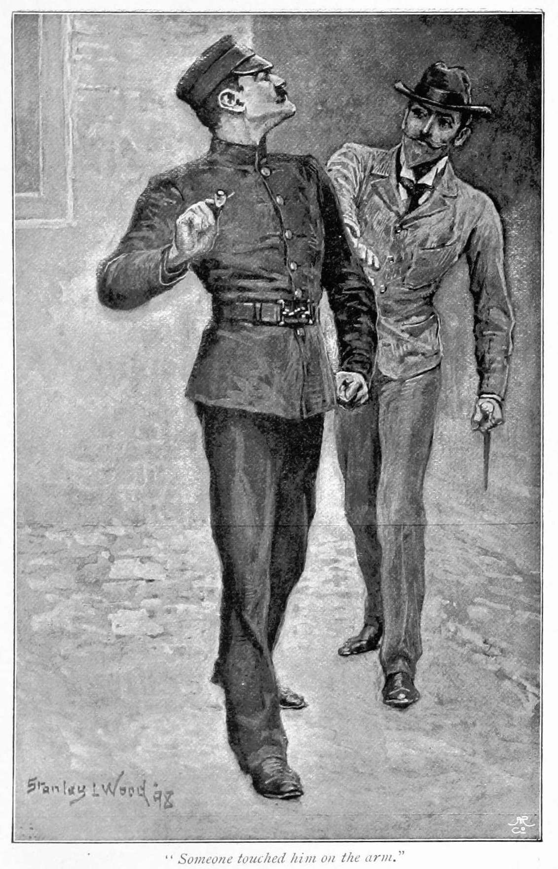 Page 076 Illustration by Stanley L Wood for Convict 99 by Marie Connor and Robert Leighton -Courtesy of British Library